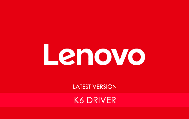 Lenovo K6 USB Driver