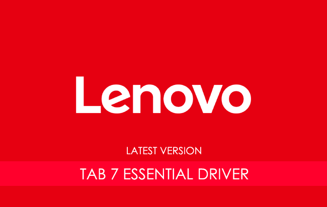 Lenovo Tab 7 Essential USB Driver